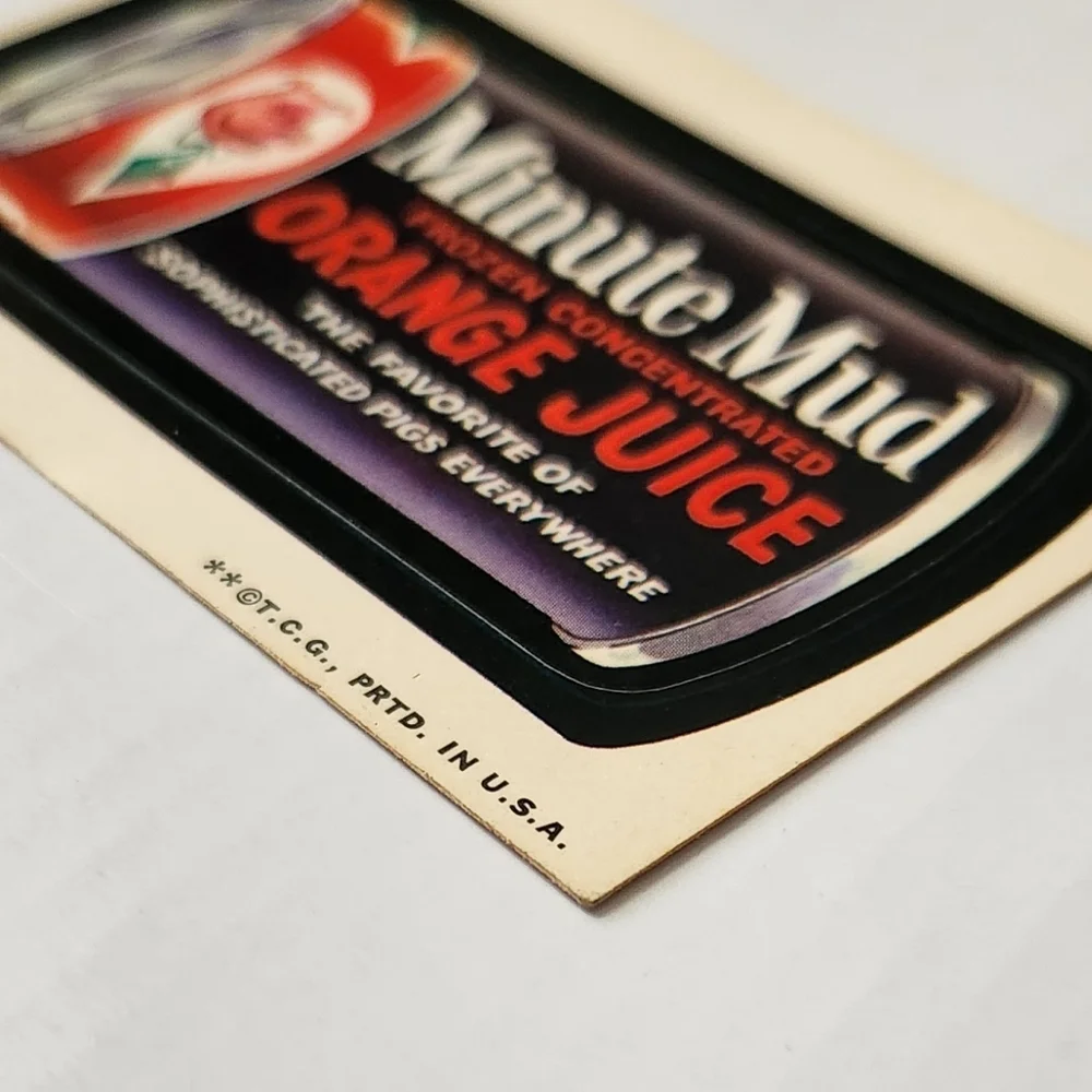 🍊 Vintage 1973 Wacky Packages Sticker - 